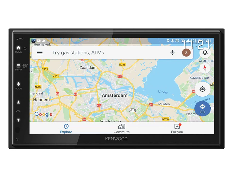 Kenwood Double DIN Wireless CarPlay DMX6523DABS - Image 3